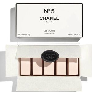 Limited Edition Chanel The Soaps 5 piece set